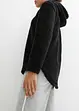 Pull long en polaire douce, oversize, bonprix