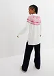 Pull norvégien avec fentes latérales, bonprix