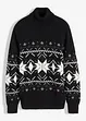 Pull norvégien avec paillettes, BODYFLIRT boutique