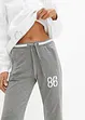 Pantalon sweat avec poches refermables, bonprix