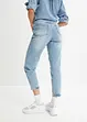 Jean mom taille haute, cropped, bonprix