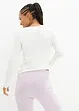 Lot de 2 pantalons en jersey coton extensible, bonprix