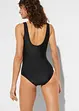 Maillot 1 pièce sculptant, maintien modéré, bonprix