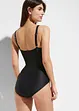 Maillot 1 pièce sculptant, maintien modéré, style portefeuille, bonprix