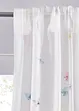 Rideau en microfibre à imprimé papillon (1 pce), bonprix