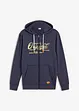 Sweat zippé à capuche, intérieur gratté doux, bonprix