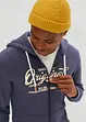 Sweat zippé à capuche, intérieur gratté doux, bonprix
