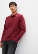 Lot de 2 polos manches longues 100% coton, bonprix