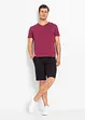 Lot de 3 T-shirts col V, bonprix