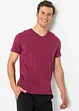 Lot de 3 T-shirts col V, bonprix