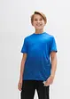 Lot de 2 T-shirts de sport garçon, séchage rapide, bpc bonprix collection