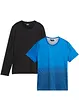 Lot de 2 T-shirts de sport garçon, séchage rapide, bpc bonprix collection