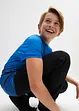 Lot de 2 T-shirts de sport garçon, séchage rapide, bpc bonprix collection