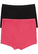 Lot de 2 boxers fille, bpc bonprix collection