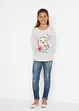 Lot de 2 T-shirts manches longues, bonprix