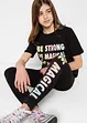 T-shirt + legging (ens. 2 pces.), bonprix