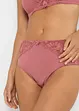 Lot de 2 slips Maxi avec dentelle, bonprix