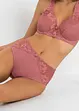 Lot de 2 slips Maxi avec dentelle, bonprix