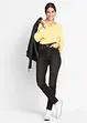 Jean slim taille haute, super stretch, bonprix