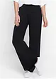 Pantalon large à taille élastiquée, bonprix