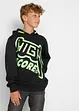 Sweat-shirt à capuche, bonprix