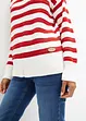 Pull boxy en maille ajourée, bonprix