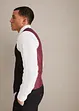 Costume Slim (ens. 4 pces) : veste, pantalon, gilet, cravate, bonprix