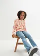 Lot de 3 T-shirts manches longues fille, bonprix