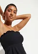 Tankini bandeau smocké (ens. 2 pces), bonprix