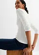 T-shirt manches longues 100% coton, bonprix