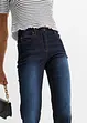 Jean droit taille mi-haute, extensible, bonprix