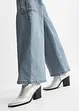 Jean cargo large, taille mi-haute, bonprix