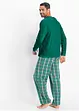 Pyjama 100% coton à manches longues, bonprix