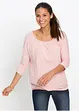 T-shirt oversize en viscose mélangée, bonprix