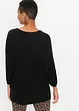 Pull côtelé oversize en viscose mélangée, bonprix