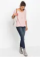 T-shirt oversize en viscose mélangée, bonprix