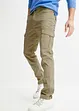 Pantalon cargo extensible Slim Fit, Straight, bonprix