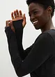 Gilet de sport cache-cœur, bonprix