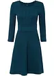 Robe pull avec haut en maille ajourée, bonprix