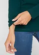 Lot de 2 T-shirts manches longues 100% coton, bonprix