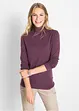 Pull à col roulé basique, bonprix