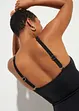 Robe de bain sculptante avec mesh transparent, maintien fort, bonprix