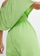Pantalon en lin majoritaire avec taille élastiquée, bonprix