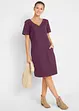 Robe courte en lin majoritaire, bonprix