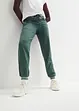 Lot de 2 pantalons molletonnés en coton mélangé, bonprix