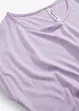 T-shirt long avec base arrondie, bonprix