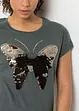 T-shirt à paillettes, bonprix