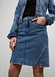 Mini-jupe en jean, bonprix