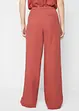 Pantalon palazzo en lin mélangé, bonprix