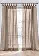 Lot de 2 voilages unis, bonprix